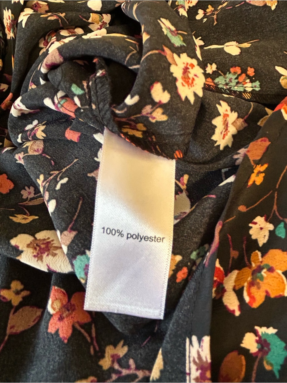 Maurices Black Floral High-Low Dress - Picture 6 of 6